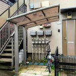 屋根付の駐輪場